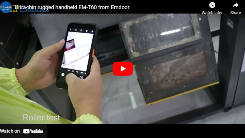Ultra-thin rugged handheld EM-T60 from Emdoor