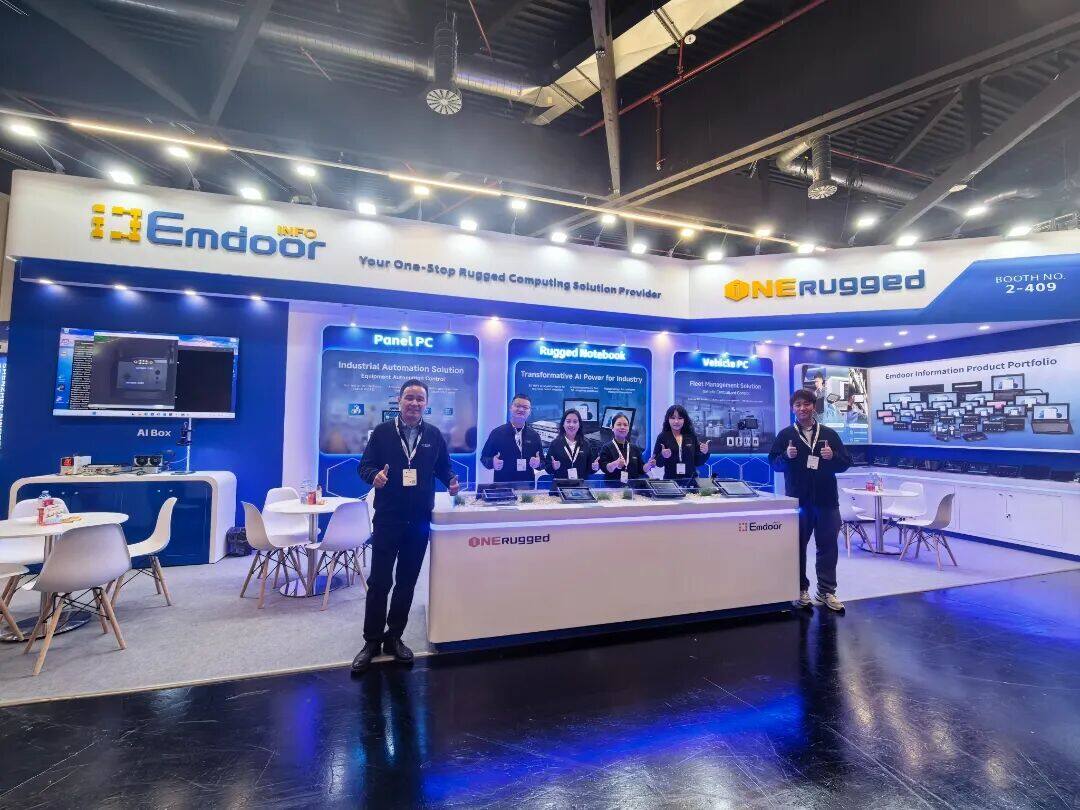 Emdoor Unveils Next-Gen Rugged Edge AI PCs at Embedded World