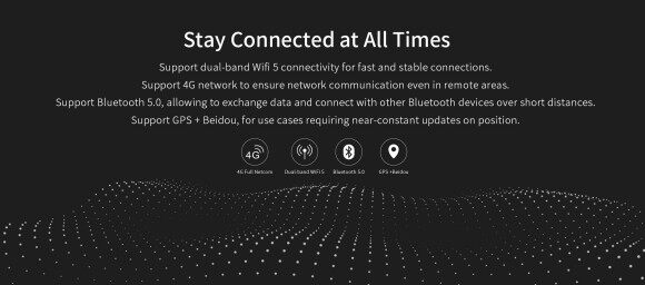 The EM-R16 offers comprehensive connectivity