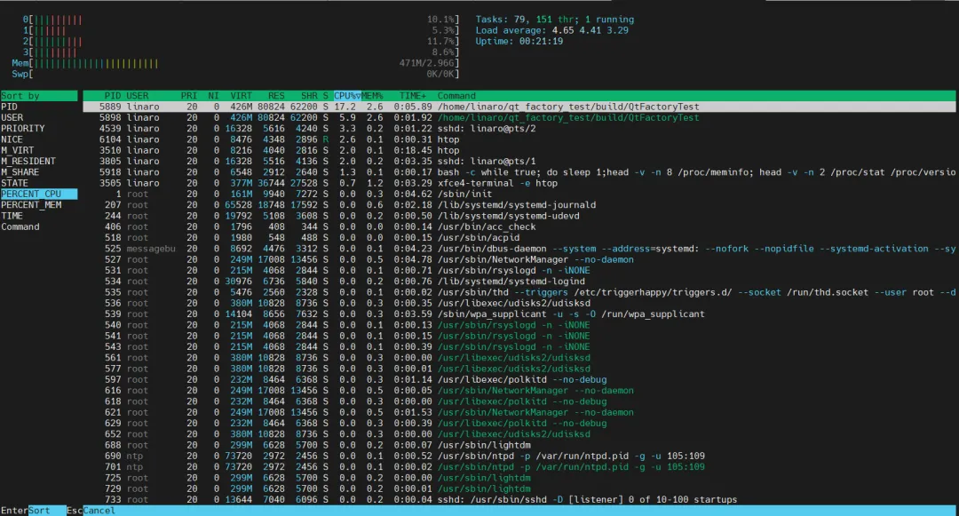 Linux system security hardening and service streamlining for rugged devices