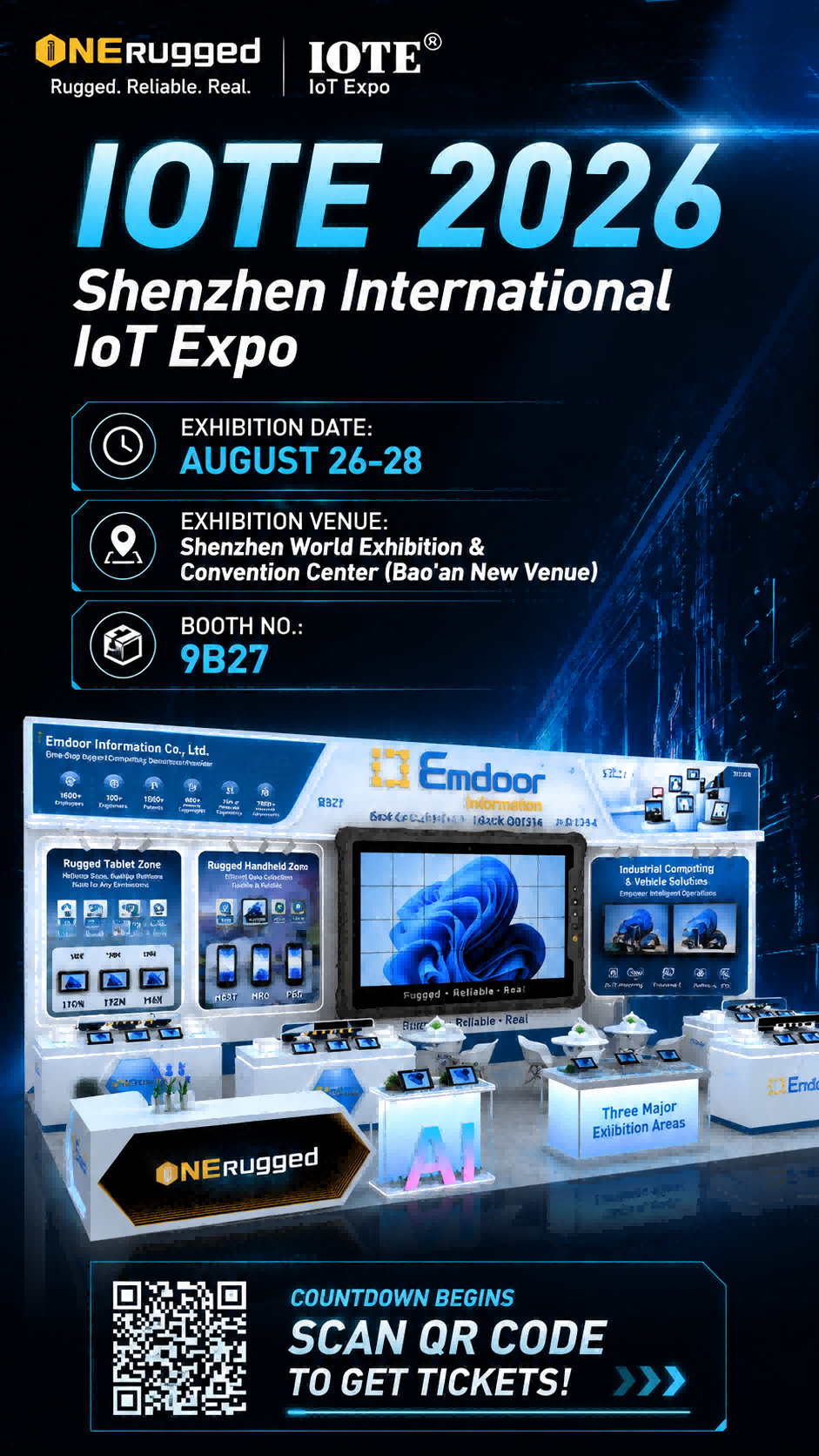 Emdoor IOTE 2026 Shenzhen IoT Expo Emdoor IOTE 2026 Shenzhen IoT Expo Exhibition Showcase