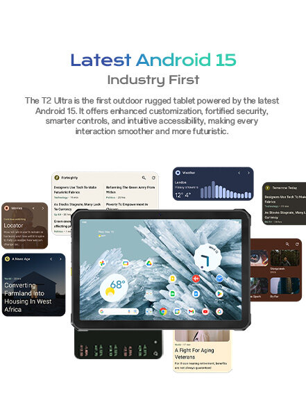 Latest Android 15Industry First