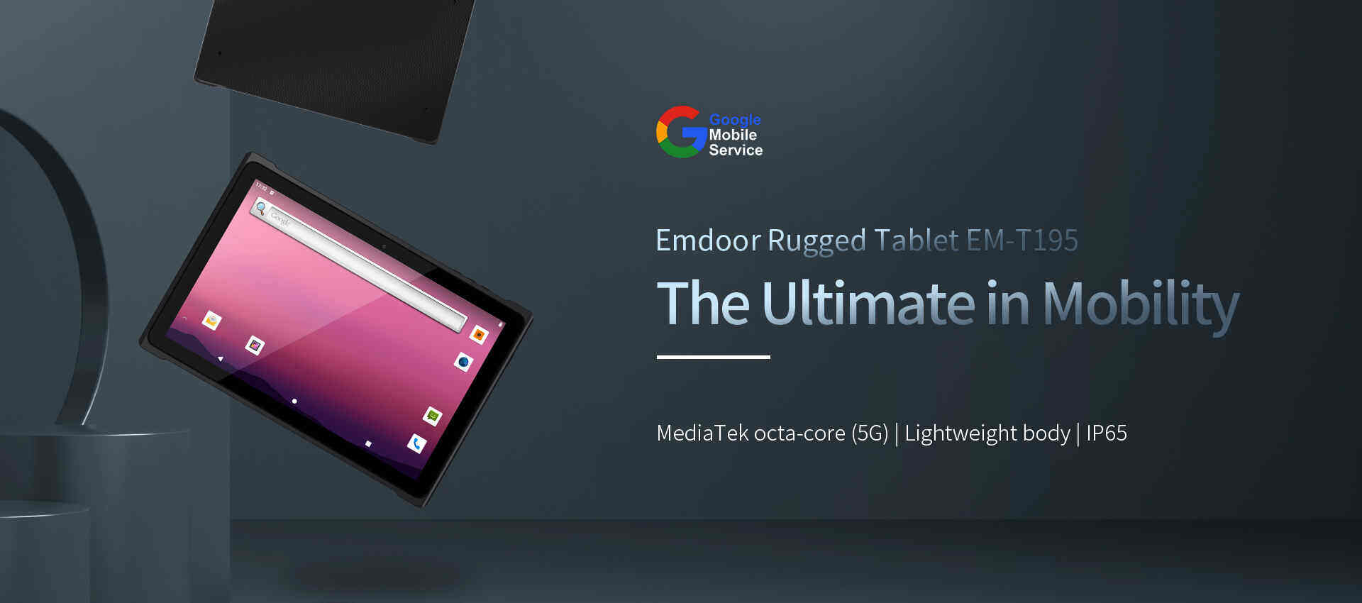 Emdoor Rugged Tablet EM-T195 The Ultimate in Mobility