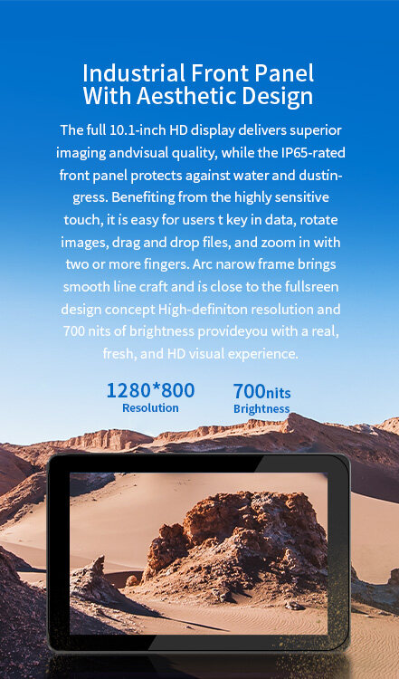 Industrial Front Panel With Aesthetic Design