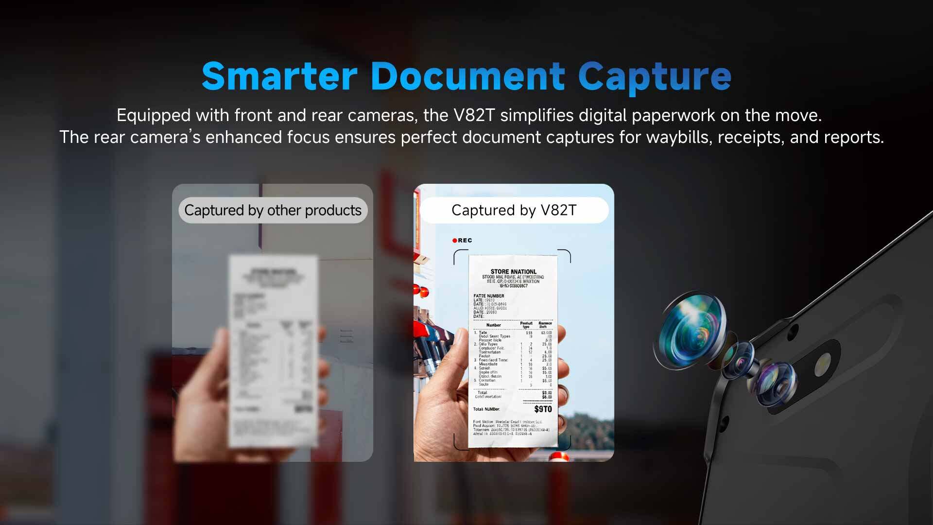 Smarter Document Capture with Rear Camera