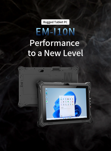 Rugged Tablet PC EM-I10N Performance to a New Level