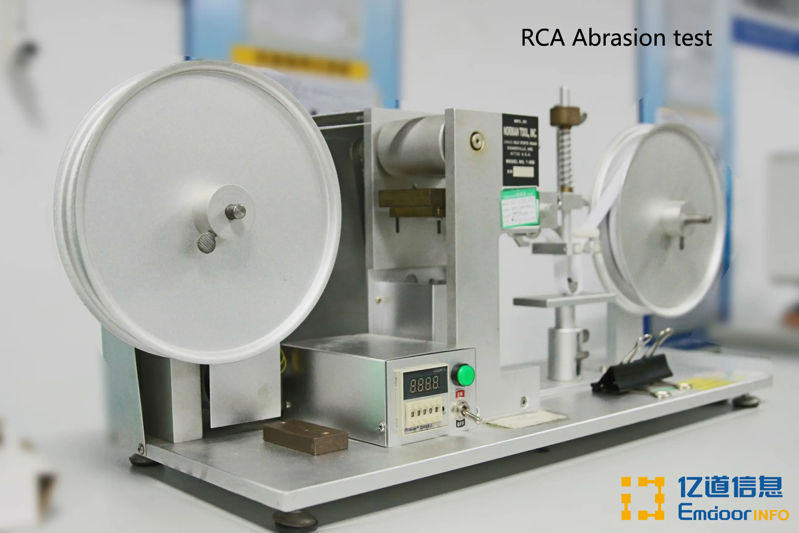 Rca Abrasion Test