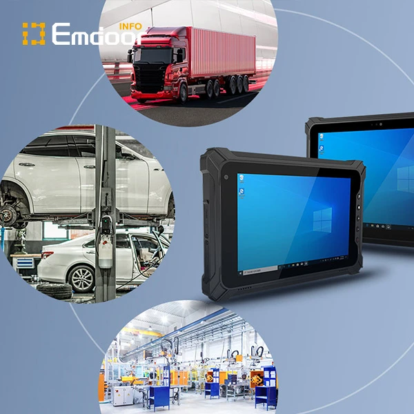 Rugged tablets for Manufacturing Shop Floor, Warehousing, Automotives