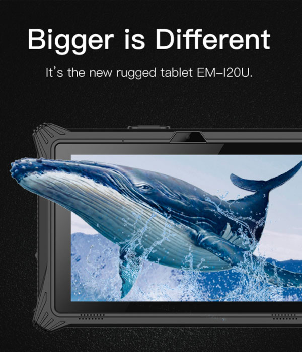 The New Rugged Tablet Em-i20u Is Officially Released