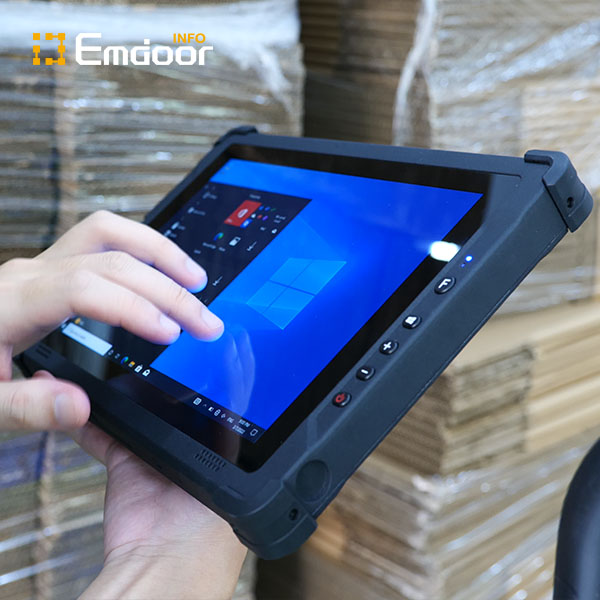 Why is the Rugged Tablet I12U a successful choice for the harshest work environments?
