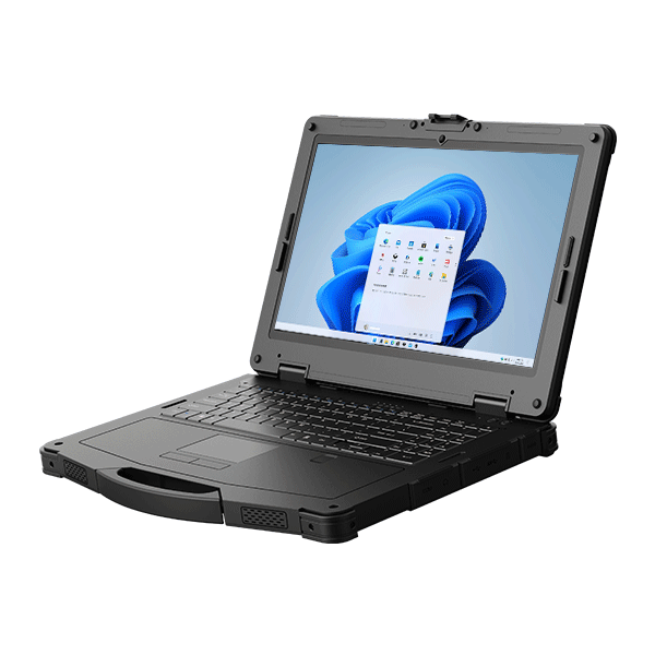 14'' Intel: EM-X14T Windows10/11 Fully Rugged Laptop