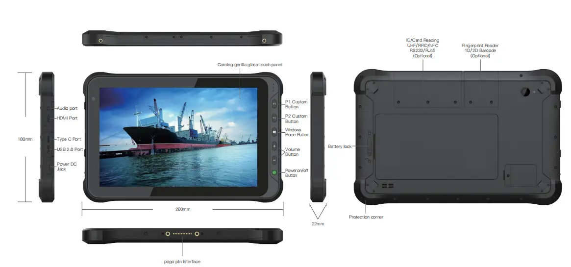 Rugged Tablet pc