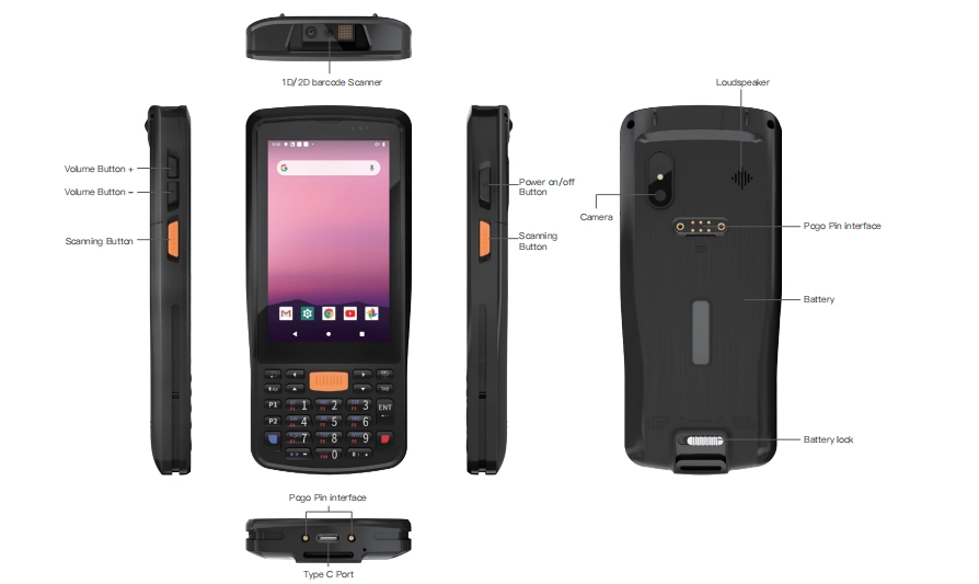 Rugged Android Handheld