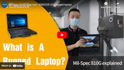 Mil-Spec 810G drop test—EMDOOR X33 rugged laptop