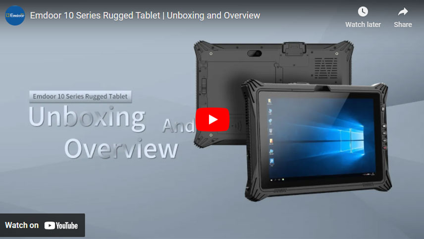 Emdoor 10 Series Rugged Tablet | Unboxing and Overview