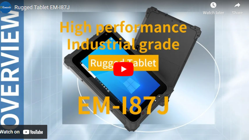 Rugged Tablet EM-I87J-1