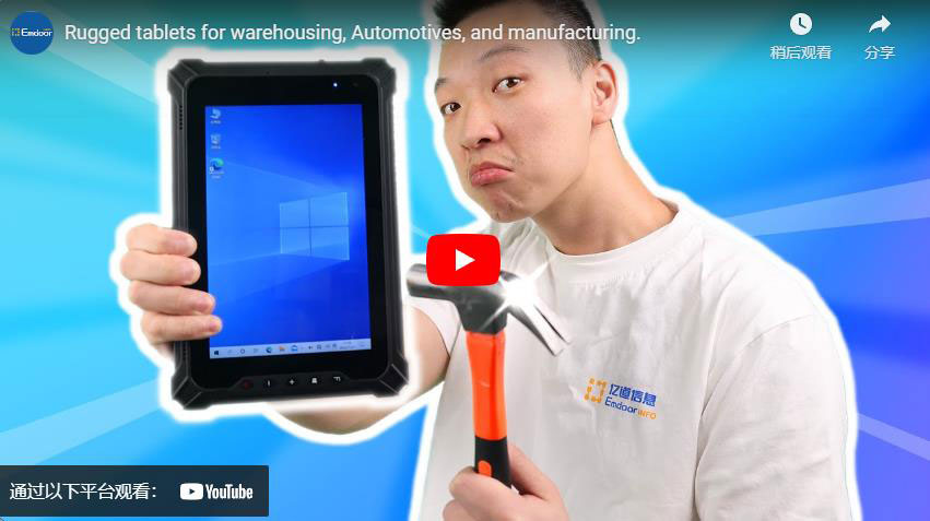 Rugged tablets for warehousing, Automotives, and manufacturing