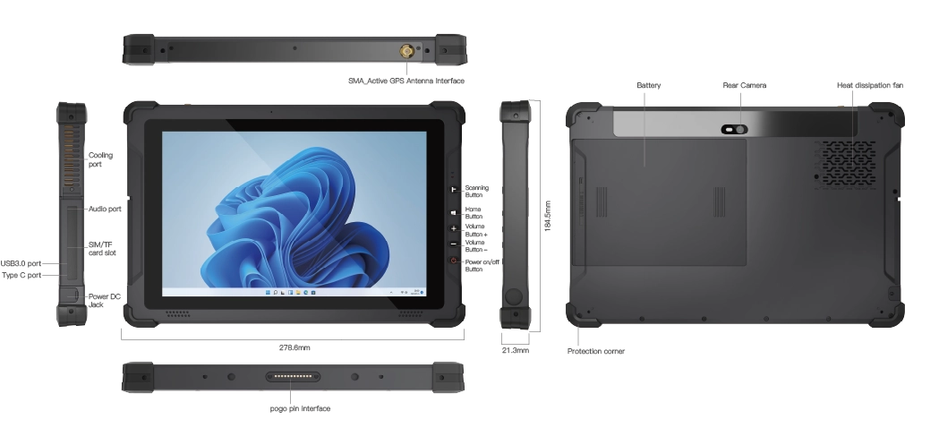rugged tablet PC