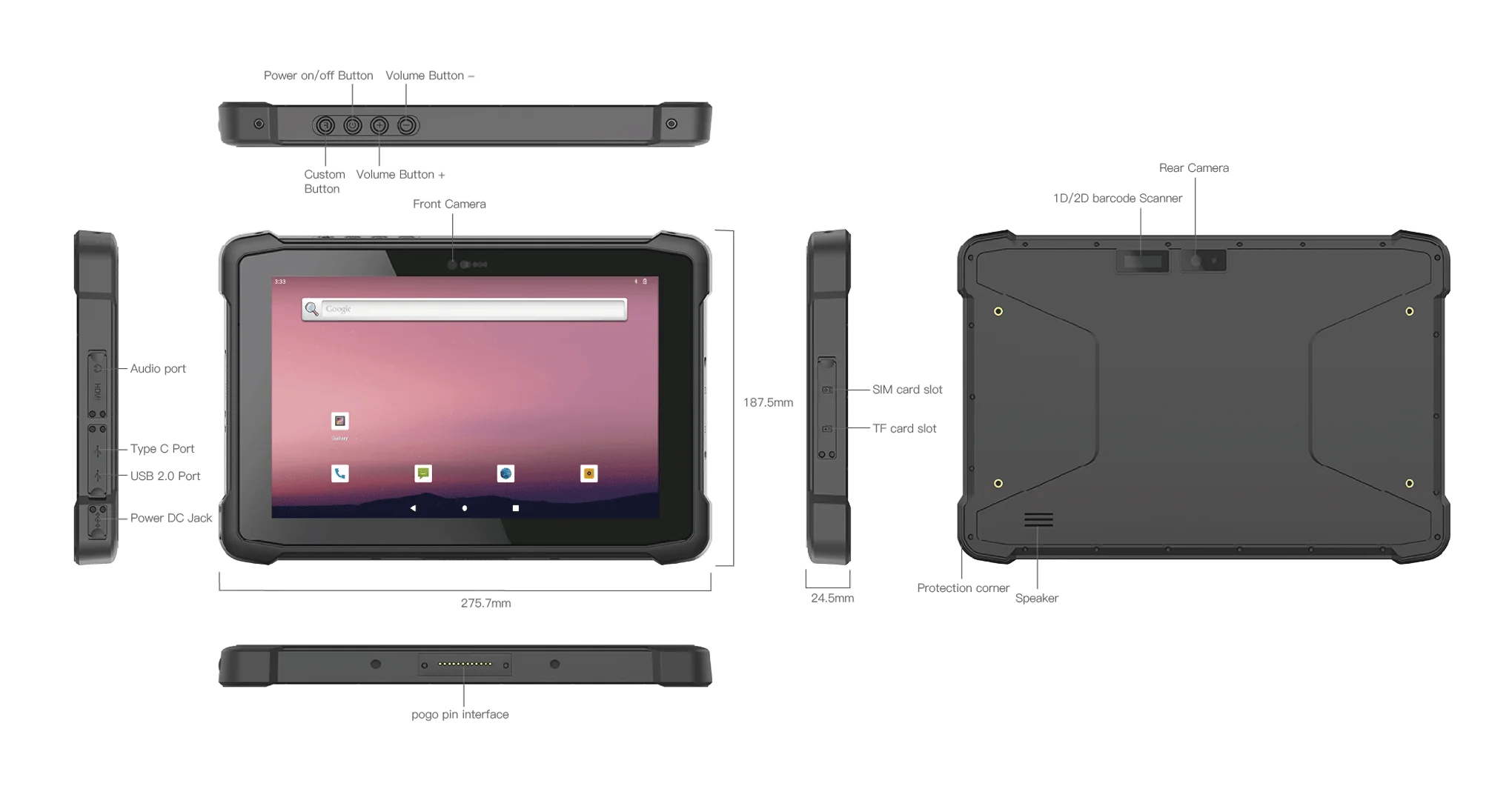 Tablette PC médicale Intel® Core i7 - L10 - Zebra Technologies