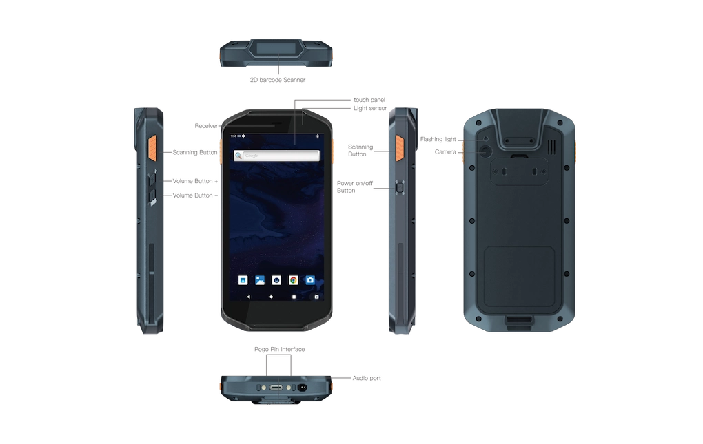 Rugged Android Handheld
