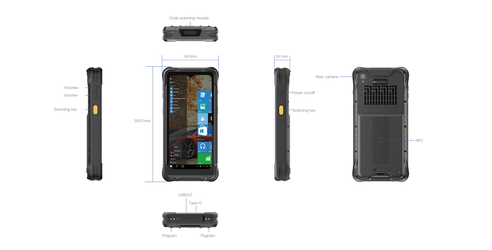 Rugged Handheld PDA
