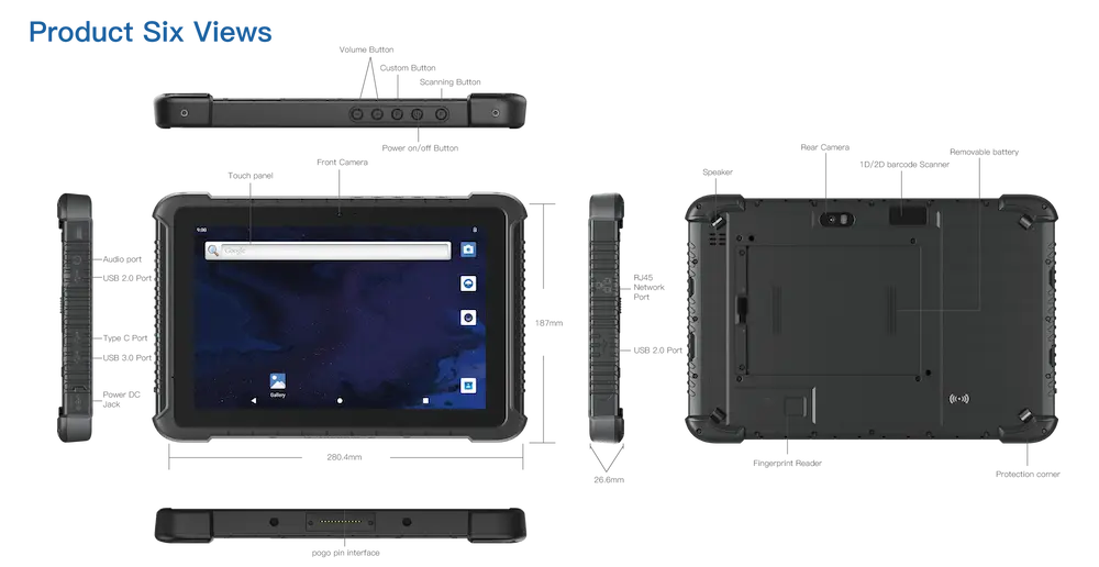 Rugged Tablet Computer