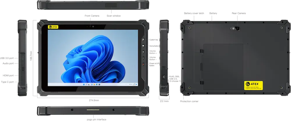 Explosion-Proof Tablet